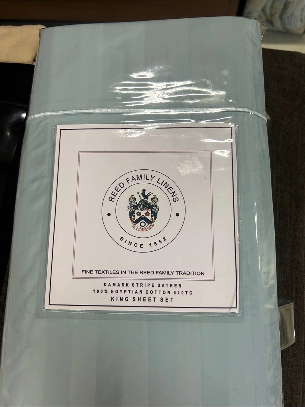 Reed Family Linens king sheet